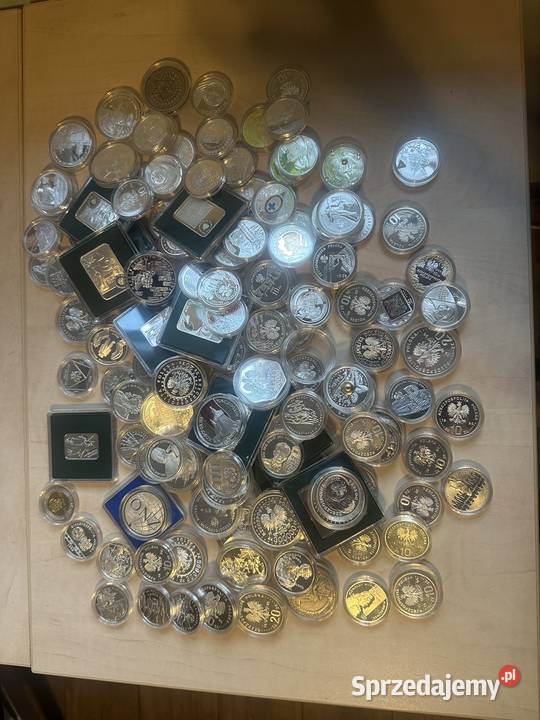 Srebrne monety kolekcjonerskie NBP Jawiszowice