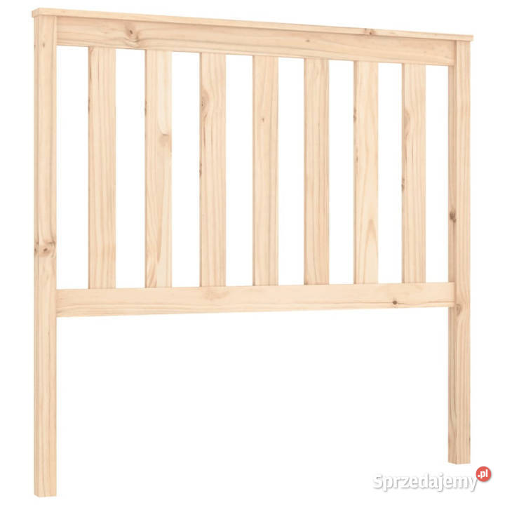 Wezgłowie łóżka 106x6x101 lite drewno sosnowe Warszawa