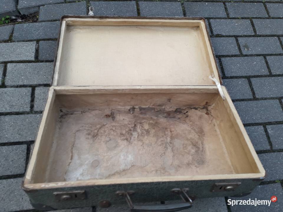 Stara walizka npna bagażnik Malucha Warszawa