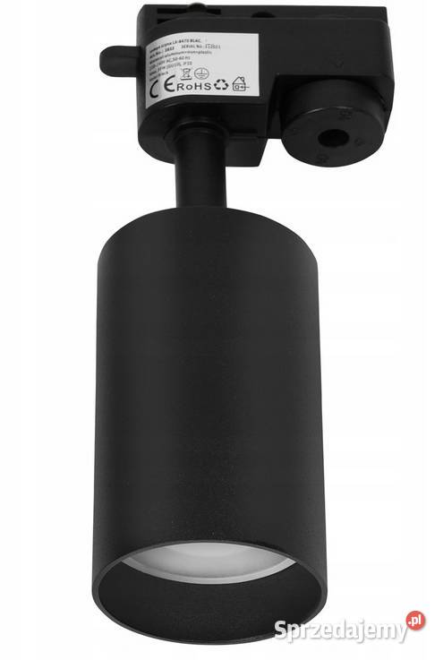 Zestaw Szynoprzewód Szyna GU10 LED CZARNY Choroszcz
