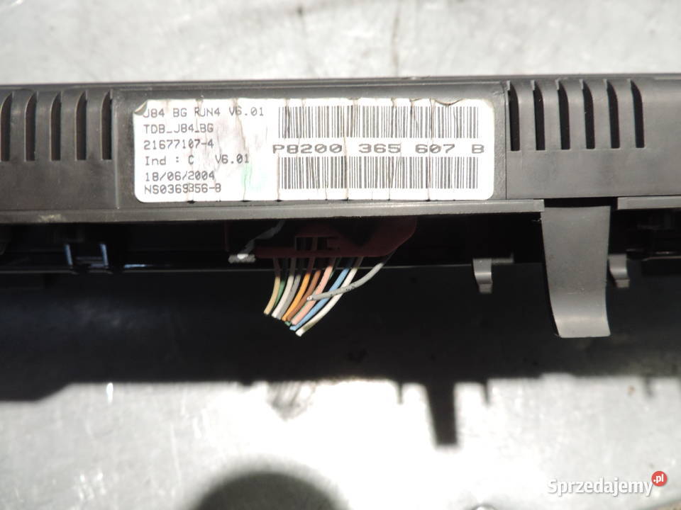LICZNIK RENAULT SCENIC II P8200365607B osobowe Nowy Sącz