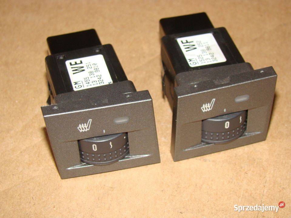 Włącznik podgrzewania fotela prawy lewy kierowcy Parcice