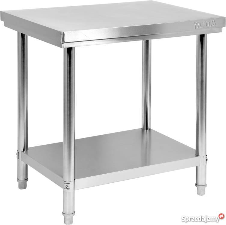 Stół gastronomiczy Yato z półką 80x60 nierdzewka śląskie