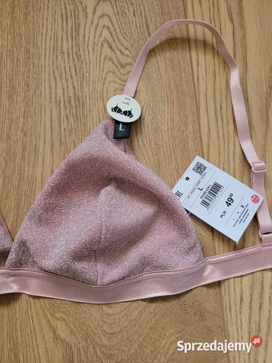 Biustonosz brokatowy Reserved Warszawa