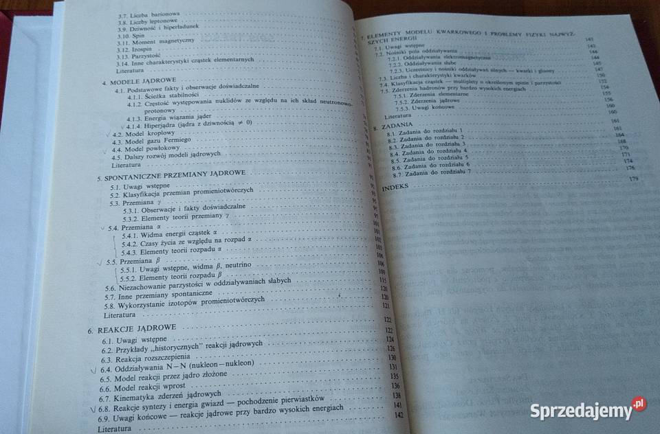 Wstęp do fizyki jądra atomowego i cząstek Gdańsk sprzedam