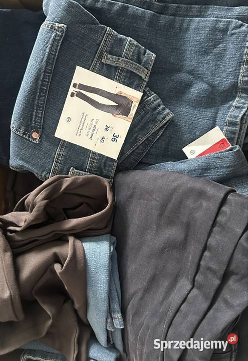 Nowa odzież z metkami na sztuki idealne na wielkopolskie Turek