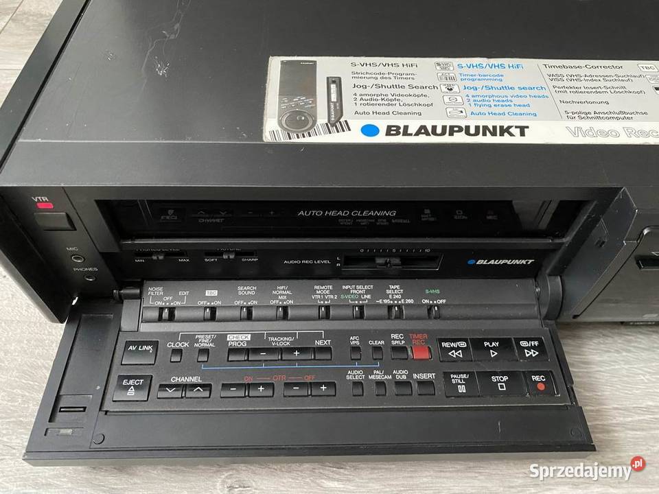 Magnetowid Blaupunkt RTV950 Oryginalny Pilot Szczecin