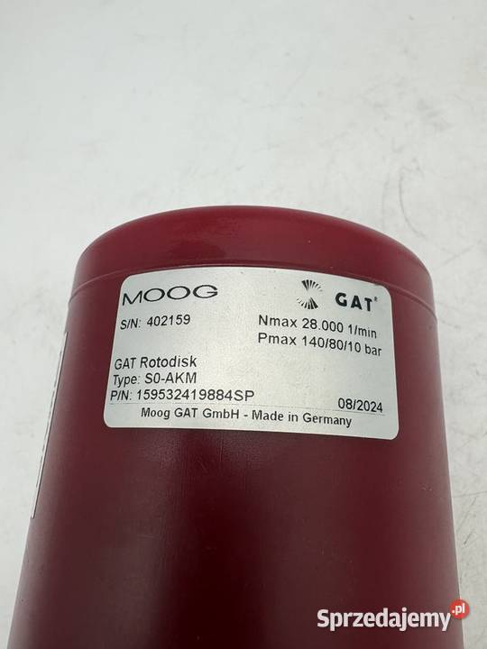 Moog GAT Rotodisk S0AKM Rotary unit Warszawa