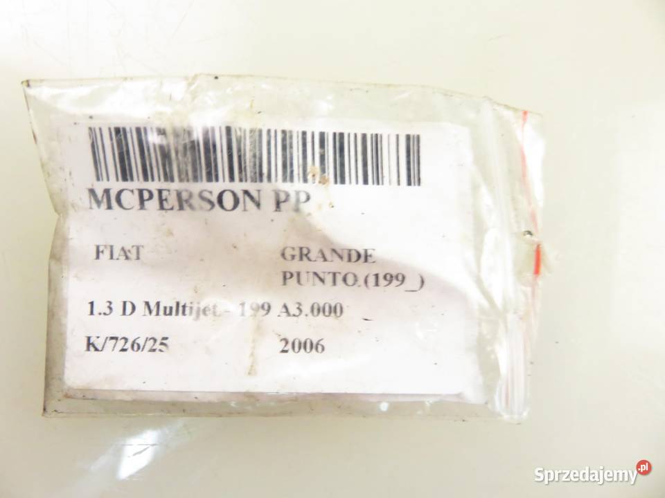 MCPERSON PRAWY PRZEDNI FIAT GRANDE PUNTO 13 D