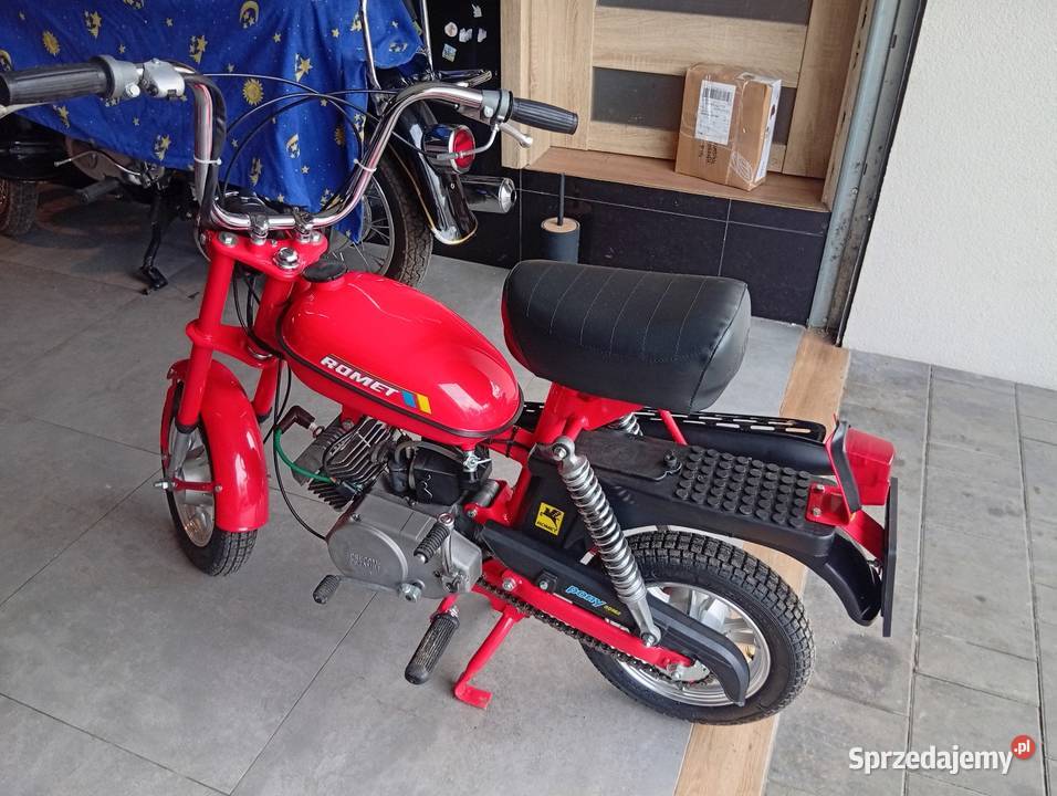 Motorynka białe blachy perfekcyjna Syców