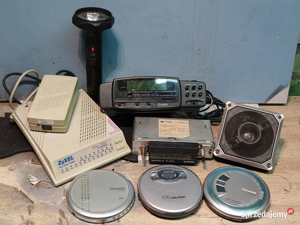 Wyprzedaż garażowa Casio panasonic unitra mazowieckie Warszawa