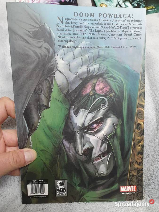 Marvel 1602 Czwórka z Fantasticka komiks wydanie pomorskie Gdynia