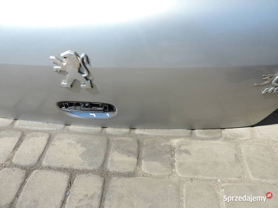KLAPA TYLNA TYŁ PEUGEOT 307 HB EZAC małopolskie Nowy Sącz