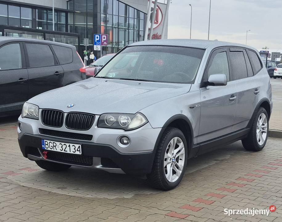 BMW X3 E83 20d XDrive 2008r 200 Zarejestrowany w Polsce Grajewo