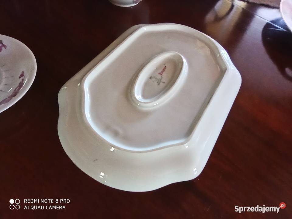 Patera z bukietem Sygnatura Tirschenreuth pomorskie Gdańsk