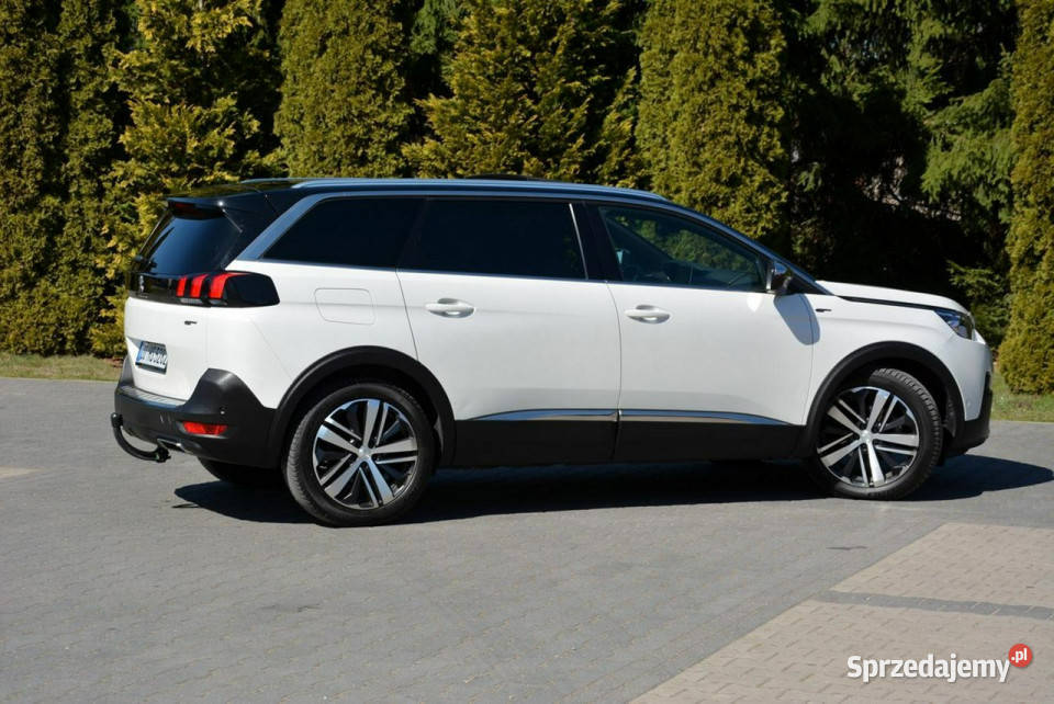 Peugeot 5008 GT Pack Biał Perła Skóry Radar ACC autoalarm 5008 mazowieckie Ostrów Mazowiecka