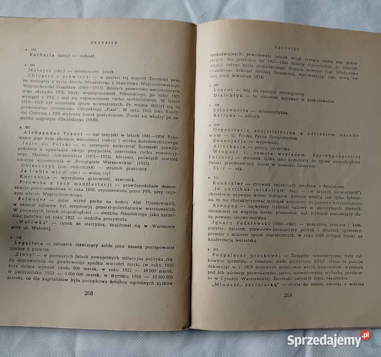 Stafan Żermski Utwory wybrane Tom V Przedwiośnie Koźminek