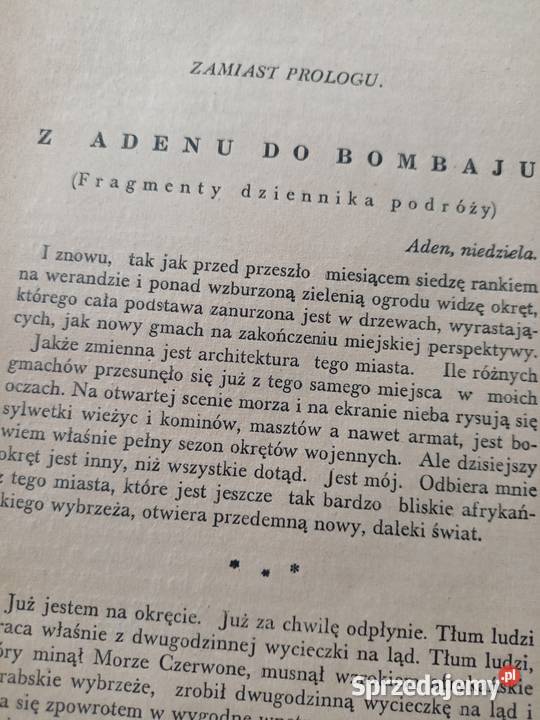 W krainach Azji książki przedwojenne aukcje Warszawa