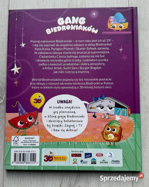 NOWA książka Gang Biedroniaków Pobawmy się w łódzkie Łódź