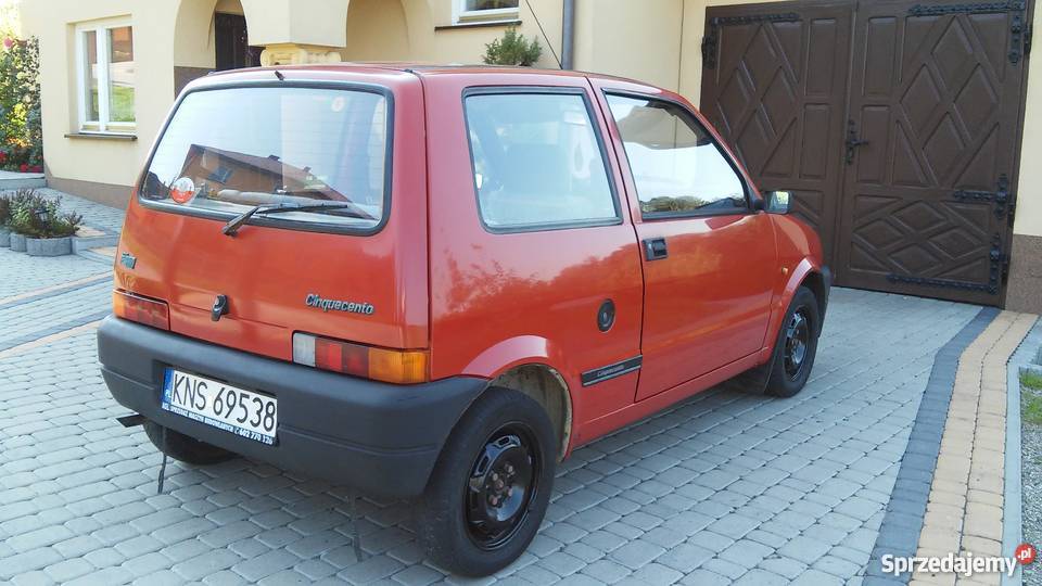 Fiat FSM Cinquecento rarytas z początku Stary Sącz