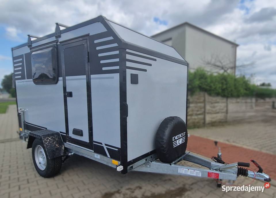 Mobilne Biuro OffROAD przyczepa na ryby wyprawę pełny VAT wielkopolskie Leszno sprzedam