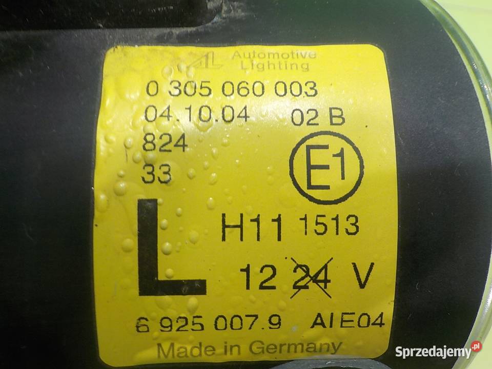 BMW Z4 E85 25 B 04r CABRIO 2D halogen lewy Suków sprzedam