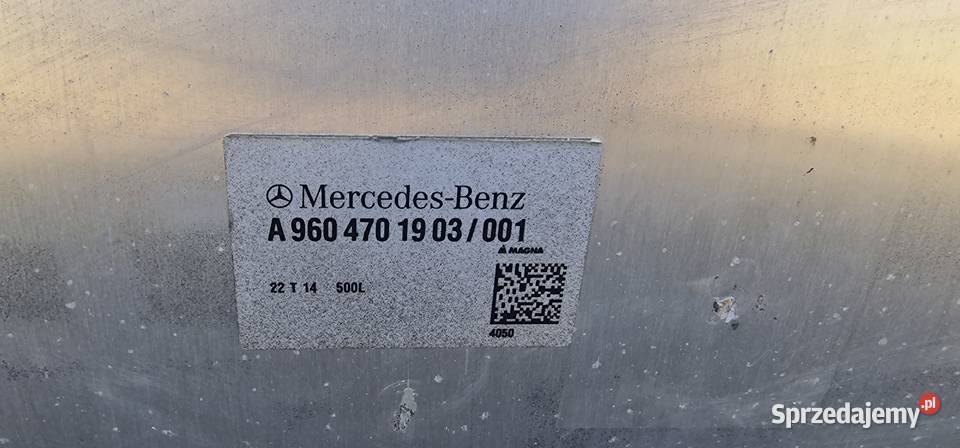 MERCEDES ACTROS MP4 MP5 ZBIORNIK PALIWA BAK ciężarowe Bieleń