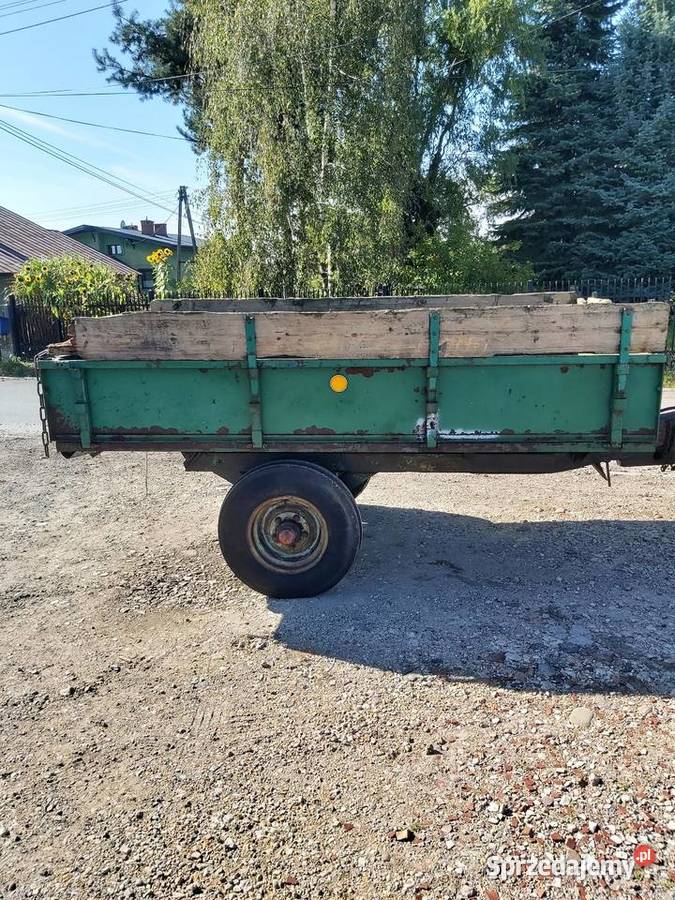 Przyczepa wywrotka nieuszkodzony małopolskie Jawiszowice