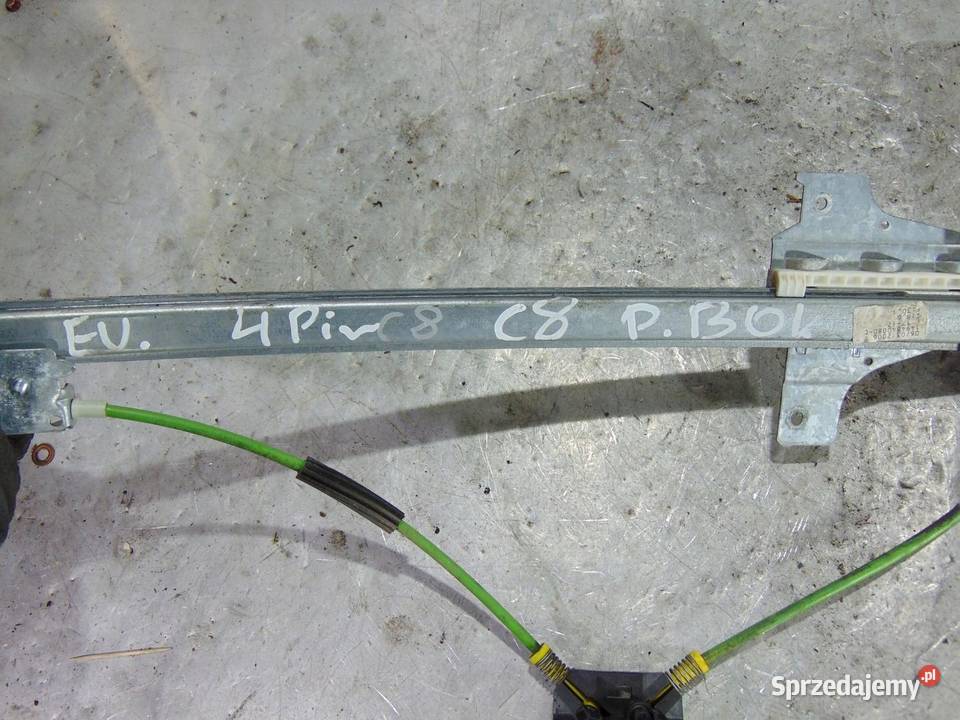 MECHANIZM SZYBY PRAWY TYŁ CITROEN C8 22 HDI