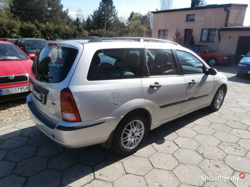 Ford Focus sprzedam ford focus kombi diesel Mk1 srebrny Dobieszowice