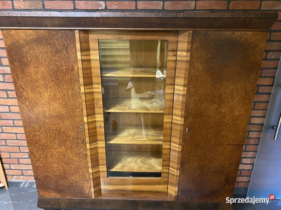 Szafa gabinetowa dębowa renowacji wielkopolskie Września
