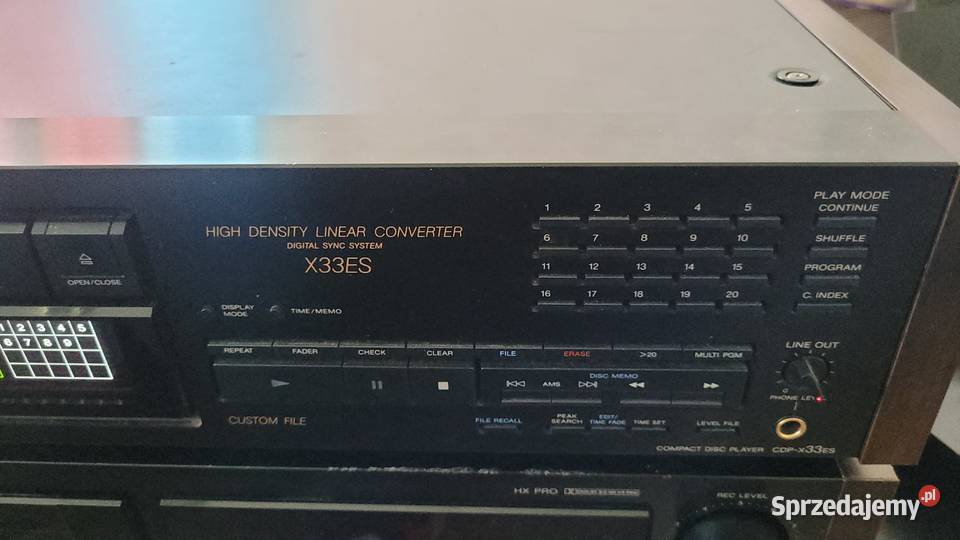 SONY CDP X33ES odtwarzacz cd podkarpackie Jasło