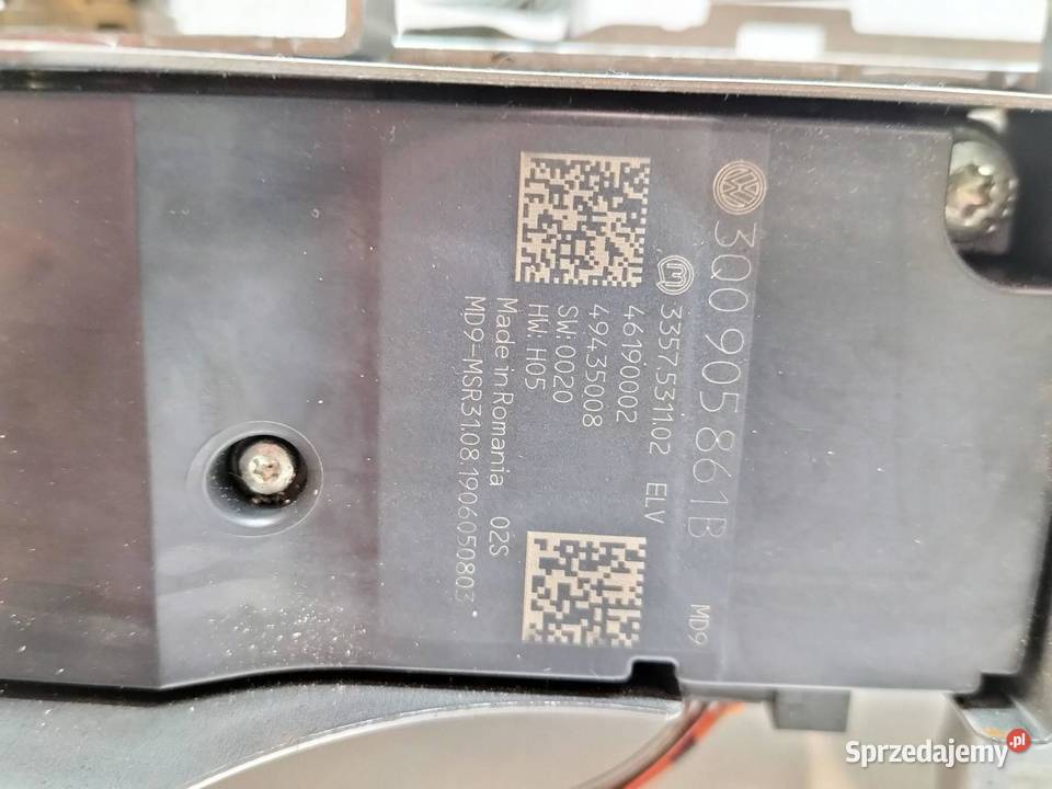 KOLUMNA KIEROWNICZA BLOKADA 3Q1419501G Skoda sprzedam