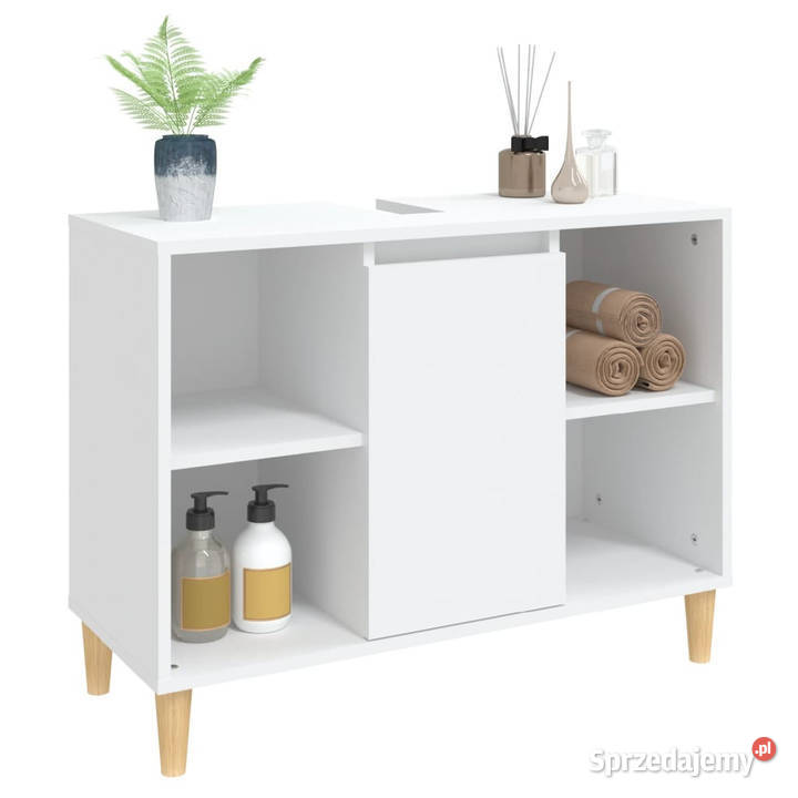 Szafka pod umywalkę biała 80x33x60 WM821284 Warszawa sprzedam