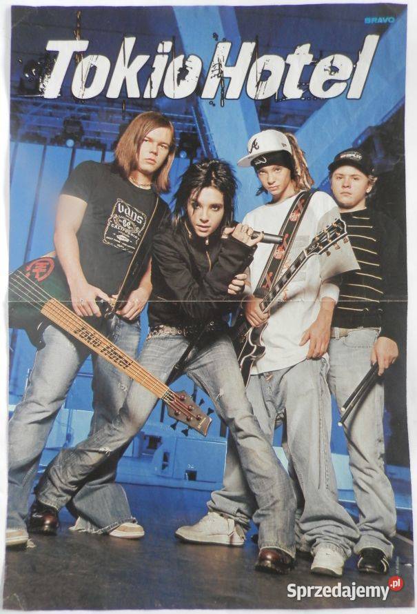 PLAKAT TOKIO HOTEL WYPRZEDAŻ ŚWIAT PLAKATÓW Bydgoszcz sprzedam