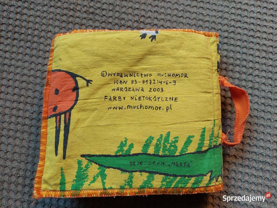 Książeczkapoduszeczka o zwierzętach małopolskie sprzedam