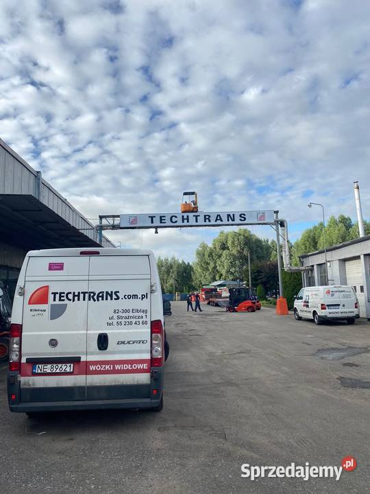 6 ton wózek widłowy Linde używany gazowy Linde