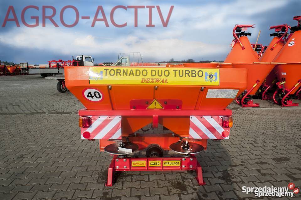 Rozsiewacz Nawozów Tornado 850L1200 TRANSPORT Rozsiewacze nawozów Pasturka