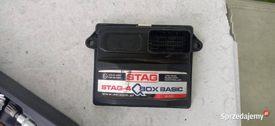 STEROWNIK LPG GAZU STAG4 QBOX BASIC osobowe podkarpackie Tyczyn