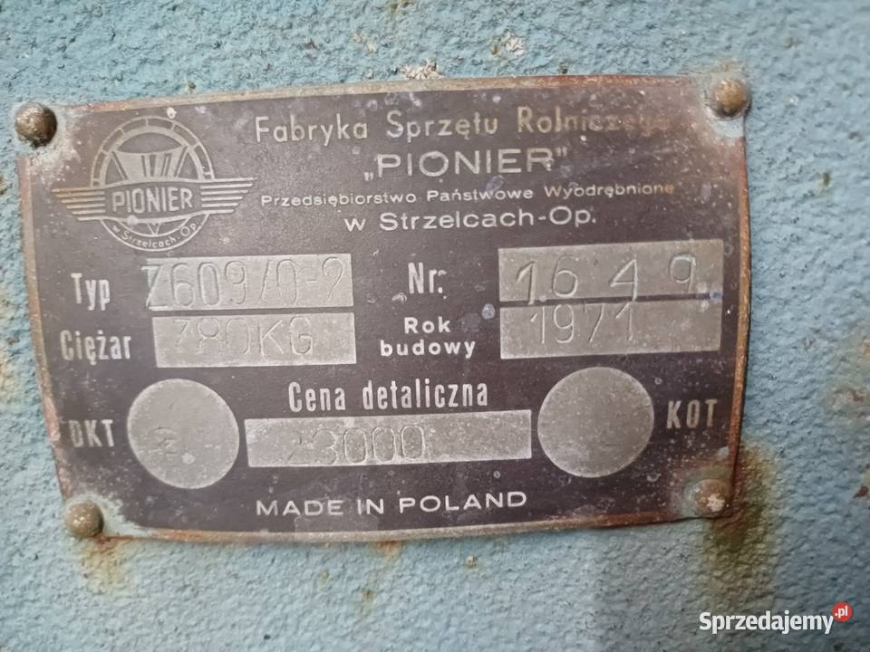 Kopaczka do ziemniaków lubelskie Międzyrzec Podlaski