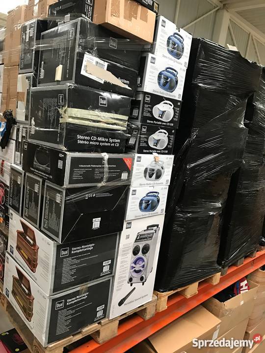 TIR Palety Mix RTV multimedia HiFi Returnware