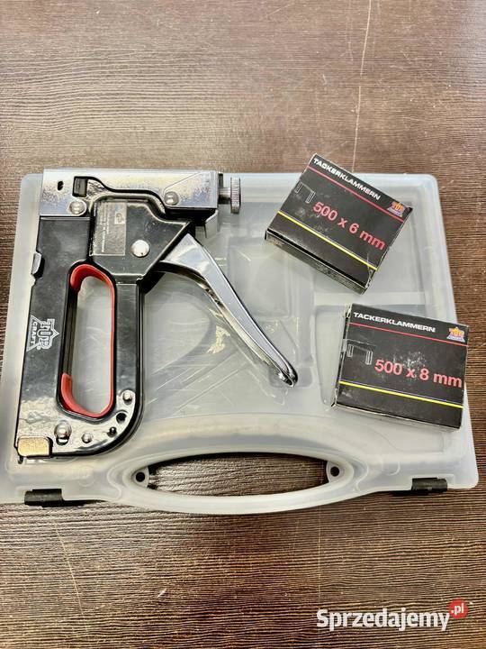 Zszywacz HandTacker TopCraft w Walizce Elbląg