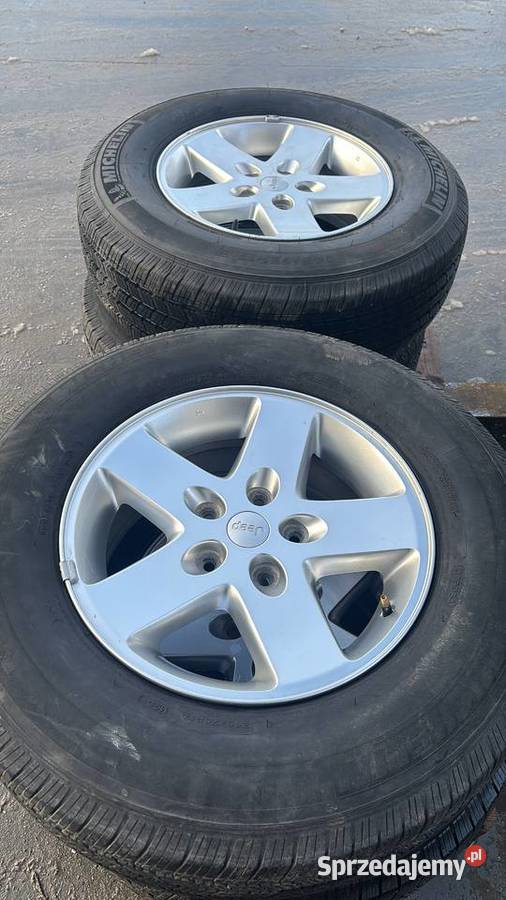 Koła Jeep Wrangler JK 17 Michelin LTX MS