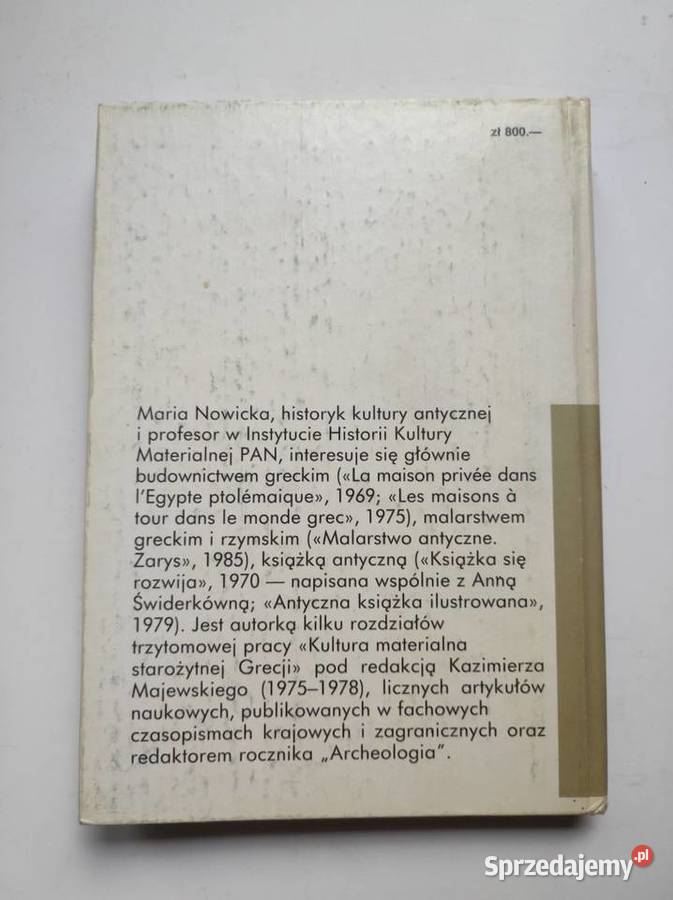 Z dziejów malarstwa greckiego i rzymskiego Maria świętokrzyskie Kielce