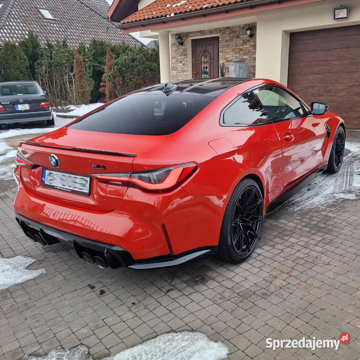 BMW M4 Competition Polski Salon Lasery Carbon małopolskie Wieliczka