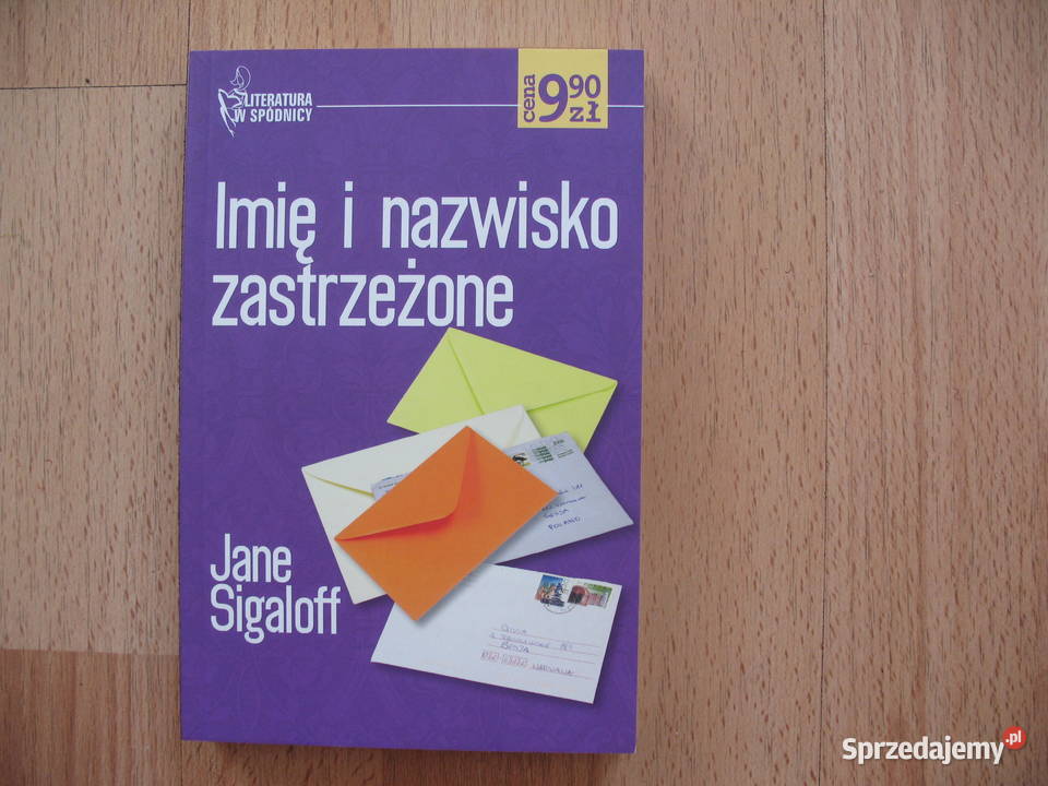 Imię i nazwisko zastrzeżone KSIĄŻKA Chorzów