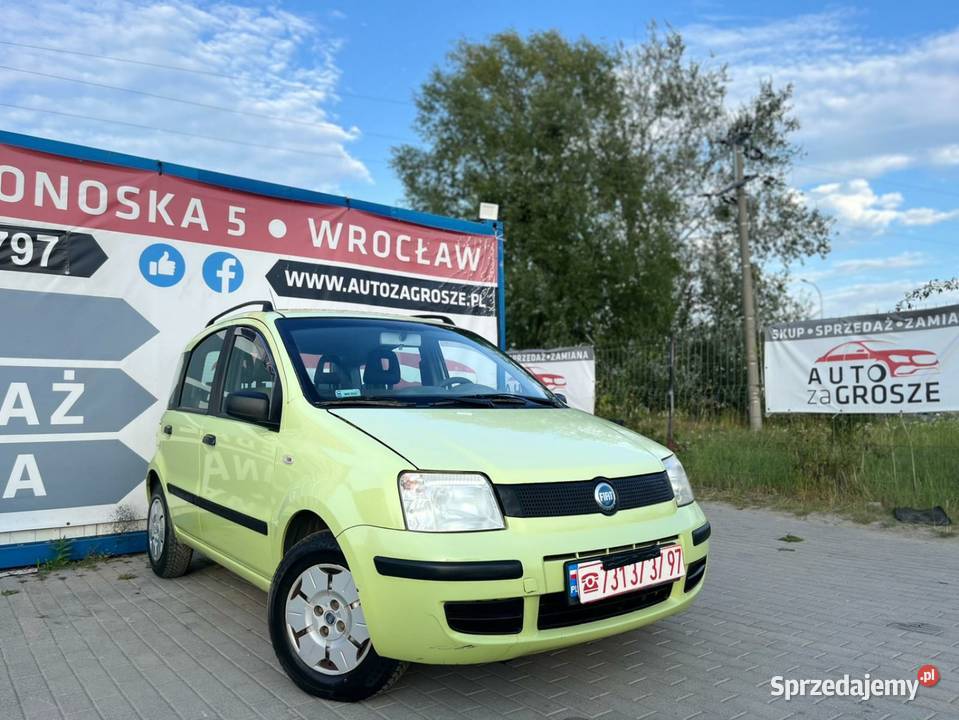 Fiat Panda 11 Benzyna2004160 Ekonomiczny Zamiana Wrocław