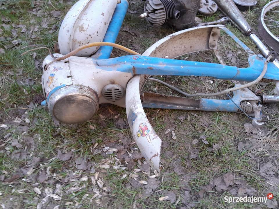 Części romet sztywniak rama I silnik Świerzawa
