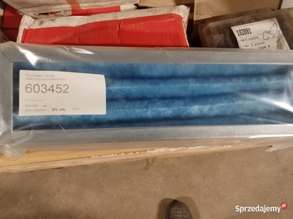 Filtr powietrza Manitou 603452 Rudno
