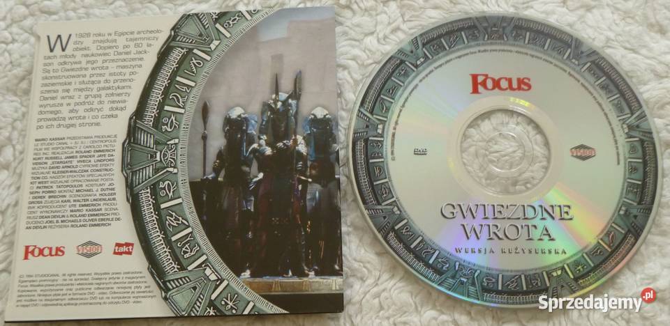 Film DVD Gwiezdne wrota Warszawa